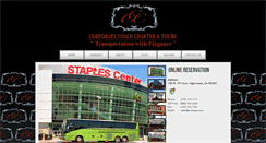 Desktop Screenshot of ccctours.com